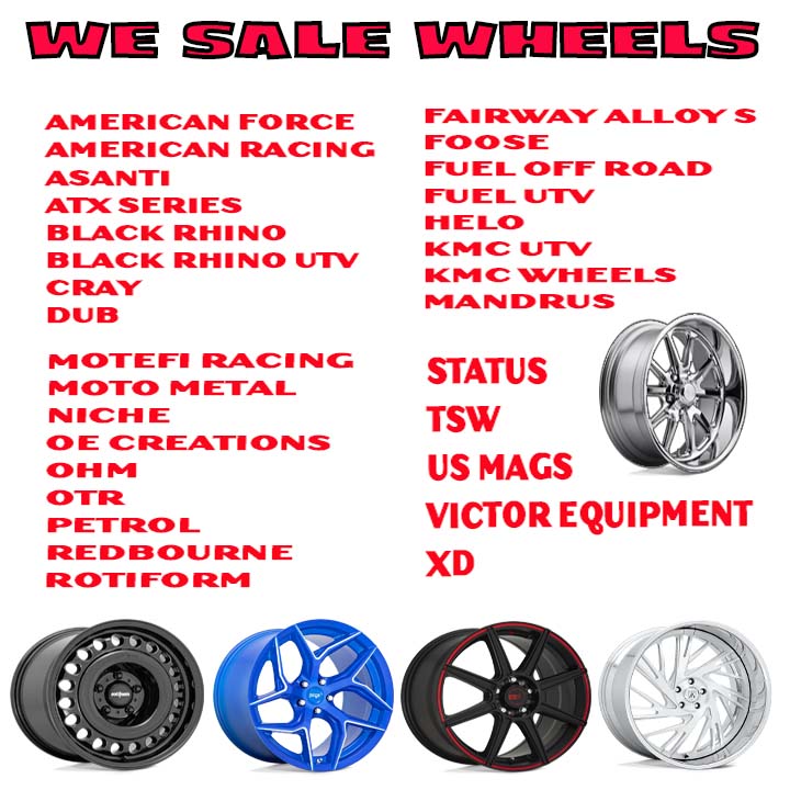 wheel brands we sale